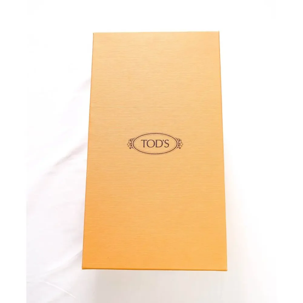 $975 TOD'S - Brown Leather Driving Loafers - US 8.5 (7.5UK)